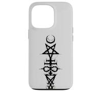Satanic Symbols Sigil of lucifer inverted pentagram unholy Case for iPhone 13 Pro
