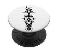 Satanic Symbols Sigil of lucifer inverted pentagram unholy PopSockets Swappable PopGrip