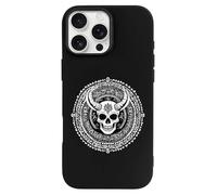Satanic Tattoo Phone Case Compatible with iPhone 16 Plus Pro Max Shockproof TPU Protective Cover