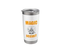Satanic Witchcraft Baphomet Goth Don't Mess with The Occult Stainless Steel Insulated Tumbler