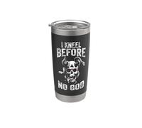 Satanic with Skull Schlangen 666 Teufel Baphomet Pentagramm Stainless Steel Insulated Tumbler