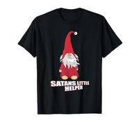 Satan's Little Helper Funny Satanist T-Shirt