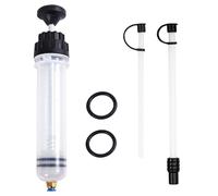 Satargo Car Fluid Extractor Tool, 200cc Syringe Pump, Universal Fit for Oil, Coolant Transfer, 40cm Hose