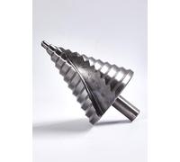 SATARGO Hole Cutter Tool Step Drill Bit, 6-60mm, HSS Cone Spiral Drill Bit for Metal, Wood, PVC and Plastics