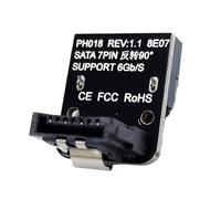 SATAs 7Pin To 7Pin SATAs Hard Disk Drives For Raids Adapter With 7Pin Power Port When Using SATAs Hard Disk On SATAs Motherboards Adapter