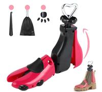 Satauko Boot Shoe Stretcher, Shoe Tree Expander Women Stretch Width & Length, Adjustable Unisex Boot Wide Feet, Leather Boot Widener for Wide Feet.