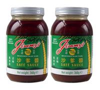 Satay sauce Jimmy (2x360g) - Authentic Hong Kong Sate