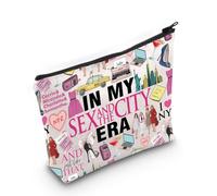 SATC Movie Gift in My Sex City Era Makeup Bag Comedy Drama Series Gift Romantic Comedies Tv Show Gift (Sexy City Bag EU)