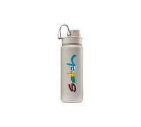 satch Drinking Bottle Made of Stainless Steel, BPA-Free, 0.5 L, Leak-Proof and Suitable for Carbonated Drinks, for Hot and Cold Drinks, Colourful Mind, Beige