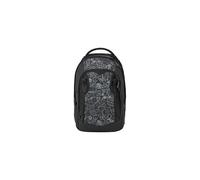 Satch Match Plus School Backpack Expandable to 35 Litres Ergonomic with Front Pocket, Street Ink - Grey, standard size, match plus