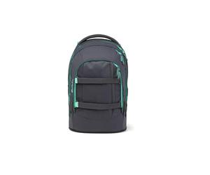 Satch Pack from 5th class ergonomic 30L storage space stable organisational talent, Mint Phantom - Grey, standard size, School bag set