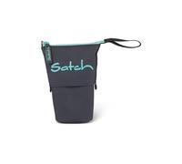 satch Pencil Slider Extra Large with Divider Zip Pocket Pen Holder Set Square Viewing Window for Timetable, Mint Phantom - Grey, Standard Size, Fashionable
