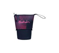 satch Pencil Slider Extra Large with Divider Zip Pocket Pen Holder Set Square Viewing Window for Timetable, Seismic Pink - Dark Blue, One size, Pencil Slider