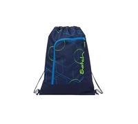 Satch Gym Bag Tech Sports Bag, Youth Unisex, Dark Blue, Green (Multicoloured), One Size