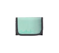 satch Wallet for Boys and Girls with Window, Coin Pocket and Note Compartment, Gradient Mint - Anthracite, One Size