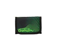 Satch Wallet for Boys and Girls with Window, Coin Pocket and Note Compartment, Seismic Green - Black, standard size, Wallet