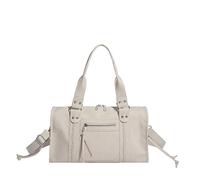 Satchel Purse, PU Moto Style Punk Top Handle Tote Bag with Zipper & Adjustable Shoulder Strap, Spacious Work Commuter Crossbody Handbag for Women, Perfect for Travel Shopping Daily Commuting