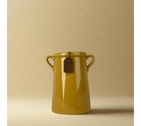 Satchville Burnt Yellow Ceramic Vase