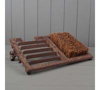 Satchville Cast Iron Boot Scraper 'n' Brush