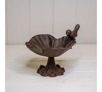 Satchville Cast Iron Flower Bird Bath