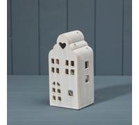 Satchville Ceramic House Tealight Holder