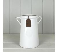 Satchville Large White Ceramic Vase