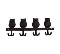 Satchville Rustic Cast Iron Owl Hook