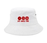 Satdflie BTS Bucket Hat for Fans Bangtan Boys Sun Cap Suga Jin Jimin Jung Kook J-Hope World Tour Hiphop Unisex Embroidered Washed Retro Hat, Color/11