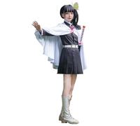 Satdflie Demon Slayer Cosplay Costume Kimono Robe Suit with Belt Full Uniform Set Unisex Christmas Halloween Outfit Anime Fans Gift，Kochou Kanae，L