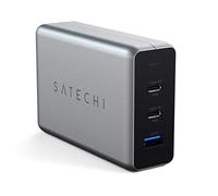 SATECHI 100W USB-C PD Compact GaN Charger - Powerful GaN Tech - Compatible with 2022 MacBook Pro/Air M2, 2021 MacBook Pro M1, 2022 iPad Air M1, 2021 iPad Pro M1, iPhone 16/16 Pro, 15 Pro Max/15 Pro