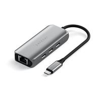 Satechi ST-H3C25EM interface hub USB Type-C 10000 Mbit/s Grey