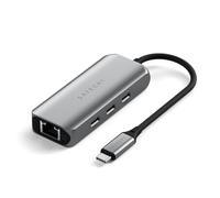 Satechi ST-H3C25EM interface hub USB Type-C 10000 Mbit/s Grey