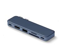 SATECHI 6 in 2 Snap USB-C Hub for MacBook Neo, 45 W PD, HDMI, Indigo