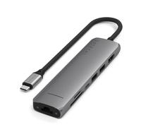 Satechi 7-in-1 USB-C Ethernet Space Grey