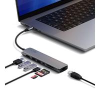 Satechi 7-in-1 USB-C Ethernet Space Grey