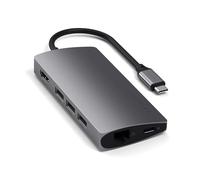 Satechi Multi-Port Adapter V2 Dock st. USB 3.2 Gen 1 (3.1 Gen 1) Type-C Grey