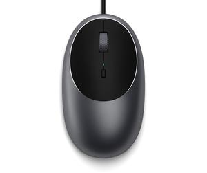 Satechi Aluminum C1 USB-C Wired Mouse - Optical Computer Mouse - For M2/ M1 MacB