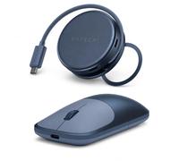 Satechi Bundle Slim EX Wireless Mouse and OntheGo 5-in-1 USB-C Hub (Indigo) Bundle
