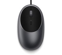 Satechi Aluminum C1 USB-C Wired Mouse - Space Grey ST-AWUCMM