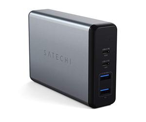 Satechi Chargeur secteur Pro 2x ports USB-A + 2x ports USB-C 108W (Gris)