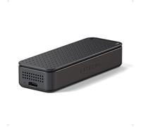 SATECHI DotDisk™ 80Gbps M.2 NVMe SSD Enclosure, High-Speed Aluminium Enclosure with Ultra-Fast Data Transfer, Active Cooling Design for Modern Workspaces, Space Black