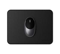 Satechi Eco-Leather Mouse Pad 9.8" x 7.5" - Safe for Lacquered & Varnished Wooden Surfaces (Black)