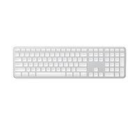 Satechi EX3 Bluetooth Keyboard with Numeric Keypad, DE QWERTZ, Silver
