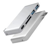 Satechi Hub USB with 2 USB 3.0 Ports and 2 Card Readers, Charcoal-grey