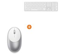 Satechi M1 Wireless Bluetooth Mouse and Aluminium Wireless Bluetooth Keyboard Bundle