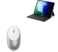 Satechi M1 Wireless Bluetooth Mouse and OntheGo Bluetooth Keyboard (US QWERTY Layout with No £ Sign) Bundle