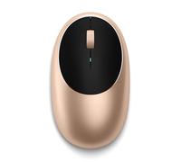 Satechi Aluminum M1 Bluetooth Wireless Mouse with Rechargeable Type-C Port - For M2/ M1 MacBook Pro/Air, M2/ M1 iPad Pro/Air, M2 Mac Mini, iMac M1 and more (Gold)