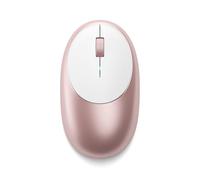 Satechi M1 Wireless Mouse in Aluminium, USB-C Rechargeable, 1200 DPI, Elegant Ergonomic Bluetooth Mouse for MacBook Air/Pro/Neo, Laptop, PC, iPad and More - Pink