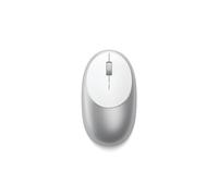 Satechi M1 Wireless Bluetooth Mouse with Rechargeable Type-C (USB C) Port, Compact & Portable - for Mac/Windows, M4/M3/M2 MacBook Pro/Air, iPad Pro/Air, Mac mini, iMac, iPhone 16 and More - Silver