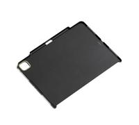 SATECHI Magnetic Case for 12.9-Inch iPad Pro, Pencil 2 Charging, Black | Scratch-resistant Premium Material (PU), for 3rd/4th Gen, M1 & M2, snap-on magnets, metal ring, Magic Keyboard & Folio